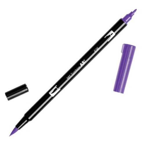 Rotulador ABT Dual Brush 636 Imperial Purple Tombow