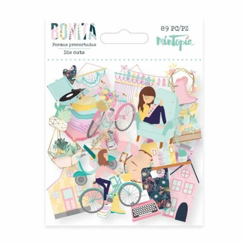 Die Cuts ilustraciones - Colección Bonita de Mintopia